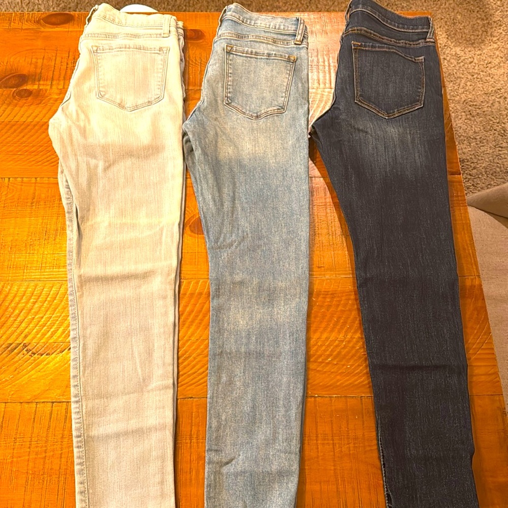3 for 1 Womens Petite Size 26/2 Skinny Fit Banana Republic - Like New!